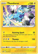 Thundurus 052  - Reverse Holofoil SWSH06 Chilling Reign - Holo Rare