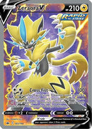 Zeraora V (Full Art) 165  - Holofoil SWSH06 Chilling Reign - Ultra Rare