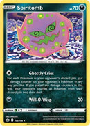 Spiritomb 103  - Reverse Holofoil SWSH06 Chilling Reign - Rare