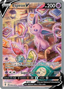 Espeon V (Alternate Full Art) 180  - Holofoil SWSH07 Evolving Skies - Ultra Rare