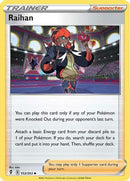 Raihan 152  - Reverse Holofoil SWSH07 Evolving Skies - Uncommon