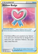 Ribbon Badge 155  - Reverse Holofoil SWSH07 Evolving Skies - Uncommon