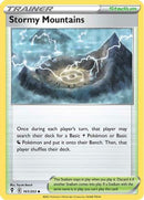 Stormy Mountains 161  - Reverse Holofoil SWSH07 Evolving Skies - Uncommon