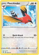 Fletchinder 139  - Reverse Holofoil SWSH07 Evolving Skies - Uncommon