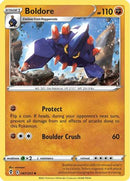 Boldore 087  - Reverse Holofoil SWSH07 Evolving Skies - Uncommon