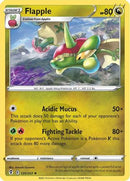 Flapple 120  - Reverse Holofoil SWSH07 Evolving Skies - Rare