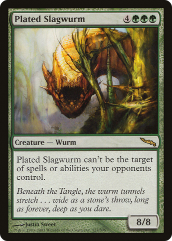 Plated Slagwurm [Mirrodin]