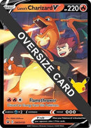 Lance's Charizard V (SWSH133) (Jumbo Card) [Sword & Shield: Black Star Promos]