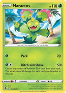 Maractus 012  - Reverse Holofoil SWSH08 Fusion Strike - Rare