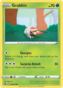 Grubbin 018  - Reverse Holofoil SWSH08 Fusion Strike - Common