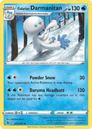 Galarian Darmanitan 072  - Reverse Holofoil SWSH08 Fusion Strike - Uncommon
