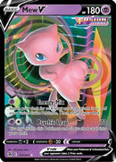 Mew V 113  - Holofoil SWSH08 Fusion Strike - Ultra Rare