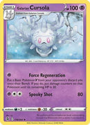 Galarian Cursola 118  SWSH08 Fusion Strike - Rare