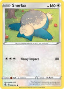 Snorlax 206  - Reverse Holofoil SWSH08 Fusion Strike - Common