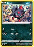 Zorua 170  - Reverse Holofoil SWSH08 Fusion Strike - Common