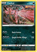 Yveltal 175  - Reverse Holofoil SWSH08 Fusion Strike - Rare