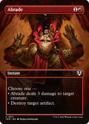 Abrade (Borderless) [Innistrad Remastered]