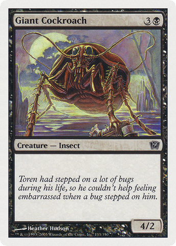 Giant Cockroach [Ninth Edition]