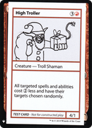 High Troller [Mystery Booster Playtest Cards]