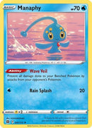 Manaphy 041  - Reverse Holofoil SWSH09 Brilliant Stars - Rare