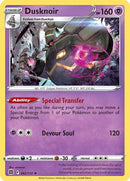 Dusknoir 062  - Reverse Holofoil SWSH09 Brilliant Stars - Holo Rare