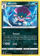 Weavile 087  - Reverse Holofoil SWSH09 Brilliant Stars - Uncommon