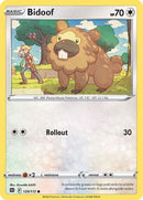 Bidoof 120  - Reverse Holofoil SWSH09 Brilliant Stars - Common