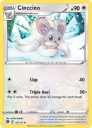 Cinccino 125  - Reverse Holofoil SWSH09 Brilliant Stars - Uncommon