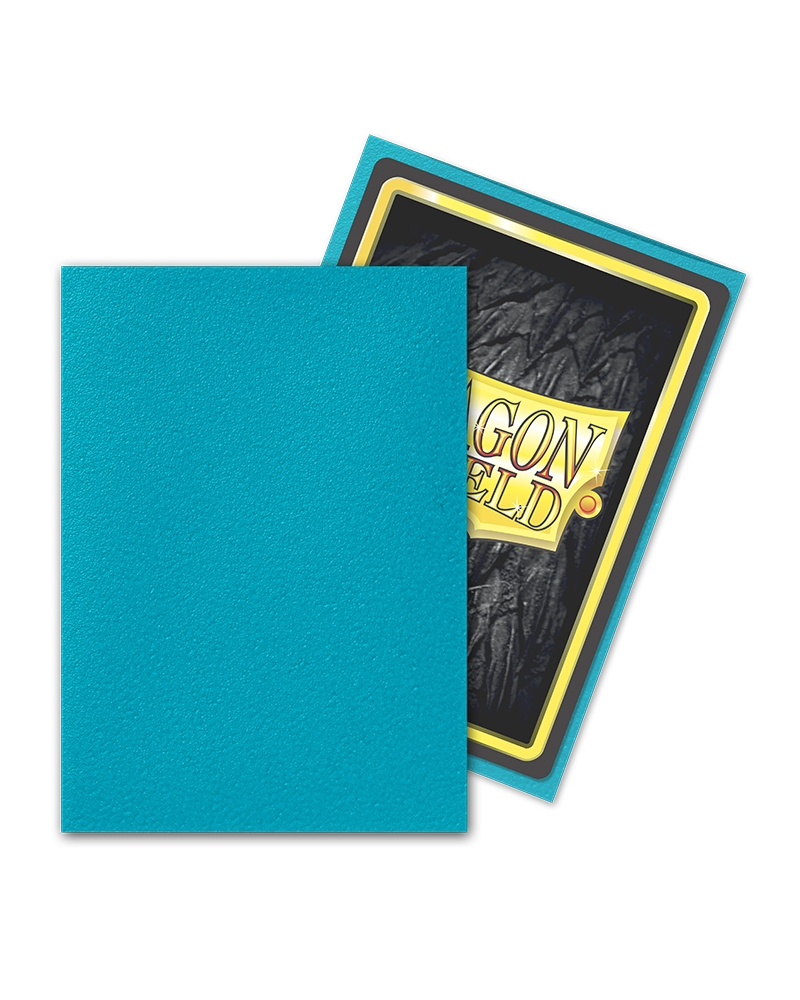 Dragon Shield: Standard 100ct Sleeves - Turquoise (Matte)