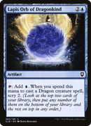 Lapis Orb of Dragonkind [Commander Legends: Battle for Baldur's Gate]