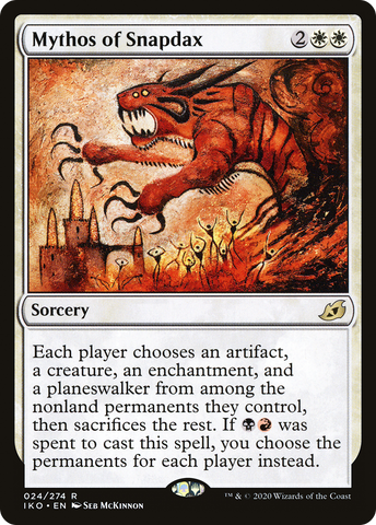 Mythos of Snapdax [Ikoria: Lair of Behemoths]