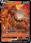Heatran V 025  - Holofoil SWSH10 Astral Radiance - Ultra Rare