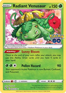 Radiant Venusaur 004  - Holofoil Pokemon GO - Radiant Rare