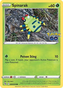 Spinarak 006  - Reverse Holofoil Pokemon GO - Common