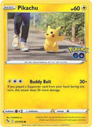 Pikachu (27) (27) 027  - Reverse Holofoil Pokemon GO - Common