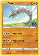 Onix 036  - Reverse Holofoil Pokemon GO - Common