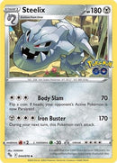 Steelix 044  - Reverse Holofoil Pokemon GO - Uncommon