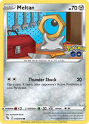 Meltan 045  - Reverse Holofoil Pokemon GO - Common