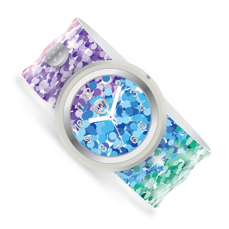 Watchitude: Sassy Sequins (277) slap watch