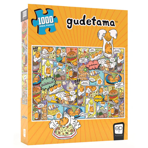 Puzzle: Gudetama "Amazing Egg-Ventures" 1000 Piece Puzzle