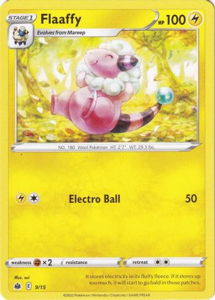 Flaaffy 009/15  McDonalds Promos 2022 - Promo