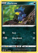 Murkrow 114  - Reverse Holofoil SWSH11 Lost Origin - Common