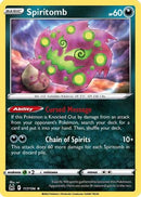 Spiritomb 117  - Reverse Holofoil SWSH11 Lost Origin - Rare