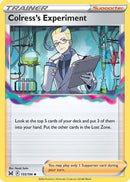 Colress's Experiment 155  - Reverse Holofoil SWSH11 Lost Origin - Uncommon