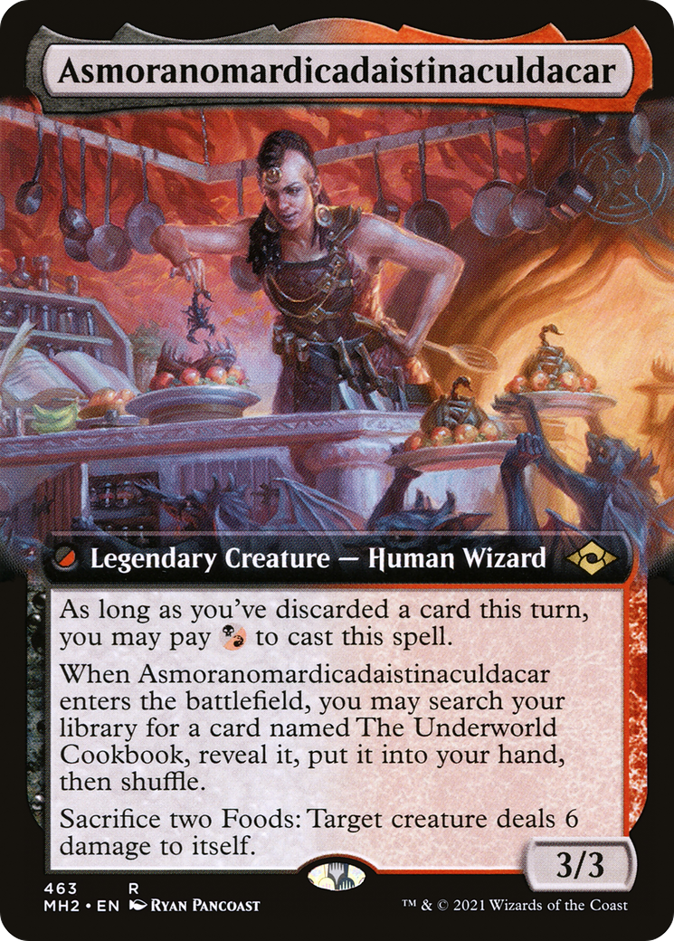 Asmoranomardicadaistinaculdacar (Extended Art) [Modern Horizons 2]