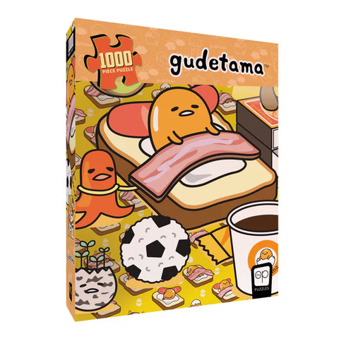 Puzzle: Gudetama “Work From Bed” 1,000 Piece Puzzle