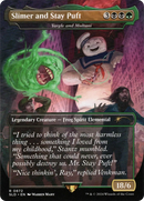 Slimer and Stay Puft - Yargle and Multani (Rainbow Foil) (SLD-872) - Secret Lair Drop / Slimer and Stay Puft (Borderless) Foil
