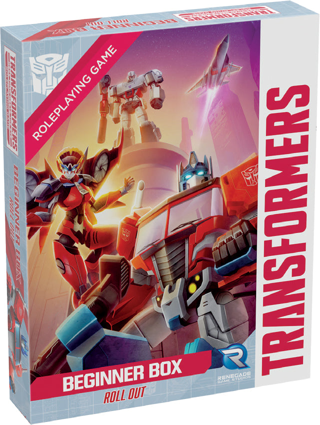 Transformers Roleplaying Game - Beginner Box Roll Out