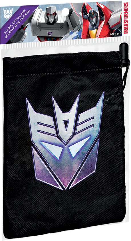 Transformers Decepticons Dice Bag