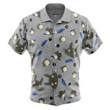 Hawaiian Shirt: Anime: My Neighbor Totoro: Totoro : S